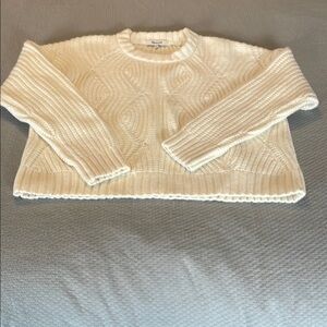 NWT Madewell cropped sweater